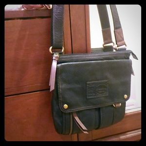 Fossil Black Cross Body NWT (Morgan Traveler)